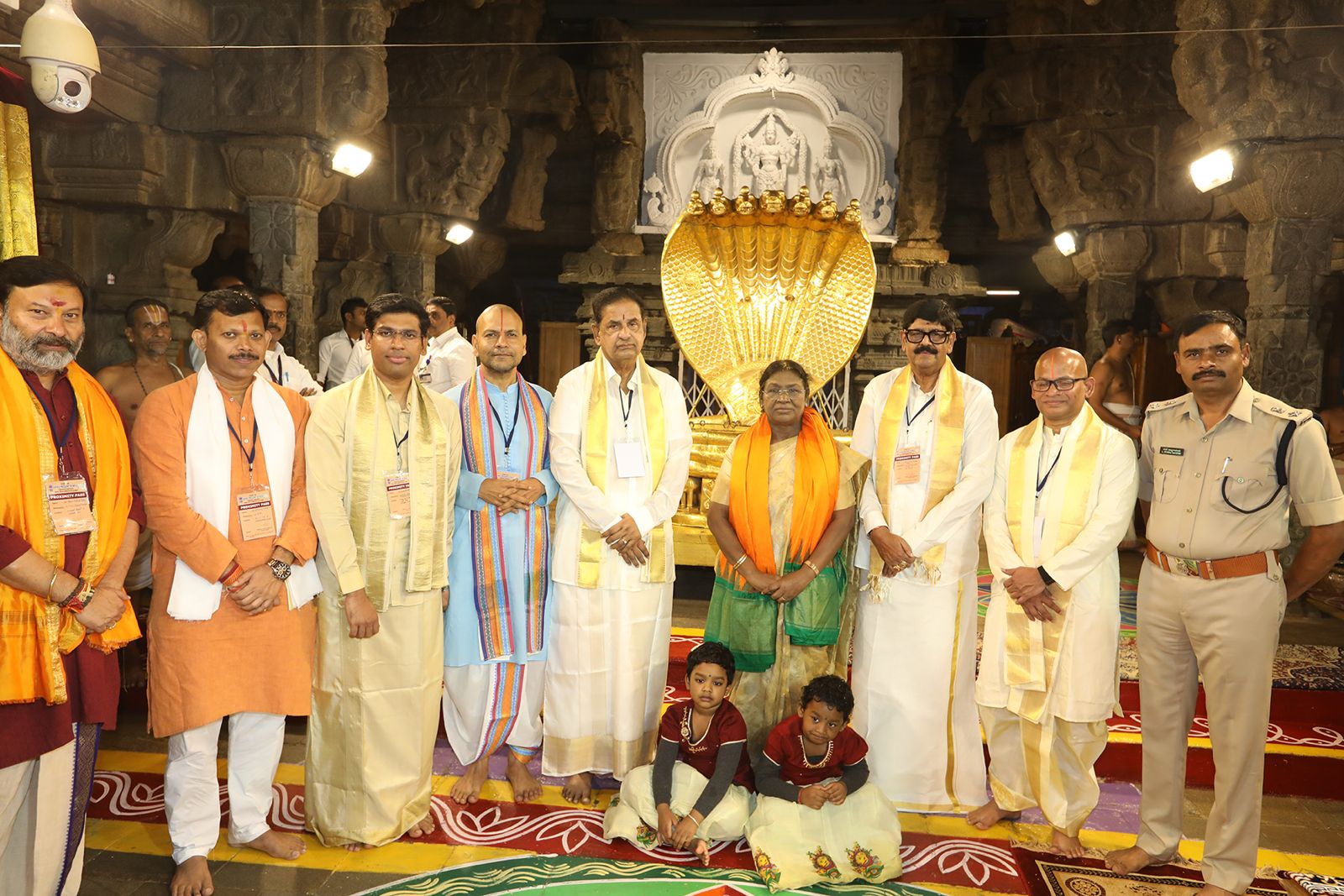 శ్రీవారిని దర్శించుకున్న భారత రాష్ట్రపతి